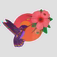 Image 4 of Hummingbird sticker Pack. 