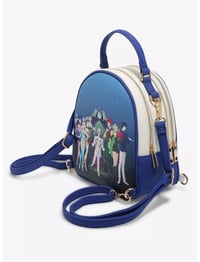 Image 4 of Pretty Guardian Sailor Moon Sailor Guardians & Black Moon Reversible Mini Backpack