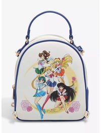 Image 1 of Pretty Guardian Sailor Moon Sailor Guardians & Black Moon Reversible Mini Backpack