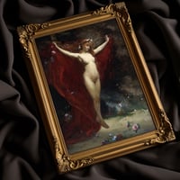 Image 2 of The Vision - Gothic Dark Portrait Art Print