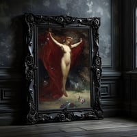 Image 1 of The Vision - Gothic Dark Portrait Art Print