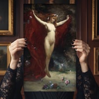 Image 3 of The Vision - Gothic Dark Portrait Art Print