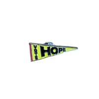 Vote HOPE pin badge