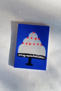 Image 4 of Postkarte - congratulations / Kirschenkuchen