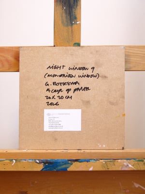 Image of Night Window 9- Mondrian Window