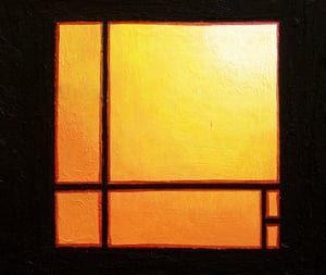 Image of Night Window 9- Mondrian Window