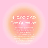 $110.00 CAD Per Question