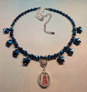 Image of MI LUPITA! ~ Hand Beaded Guadalupe Necklace #5