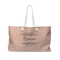 Image 1 of Renew Desert Rose Weekender Tote Bag for Travel & Church Retreats
