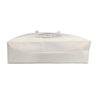 Image 4 of Dwell Warm Ivory Weekender Tote Bag for Travel & Church Retreats