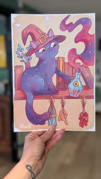 Image 2 of PRINT - Un chat dans l'atelier