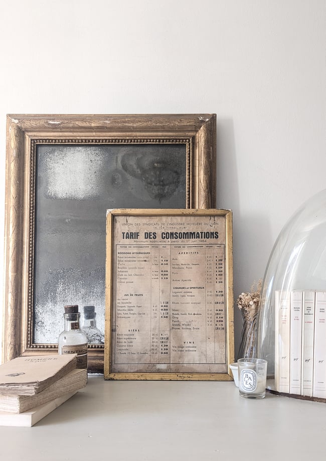 Tarif des consommations 