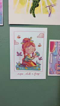 Image 2 of PRINT - Nope, still a frog