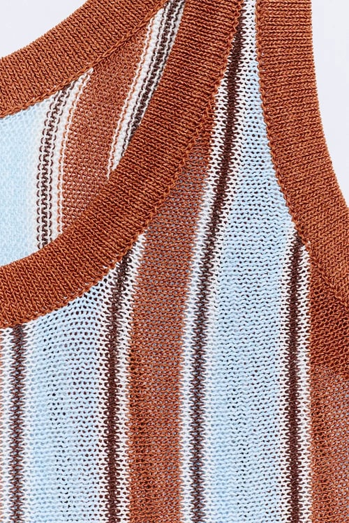 Image of 1-Top Sunset Caramel Stripes