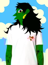 Image 2 of  TEE-SHIRT MERMAID BLANC