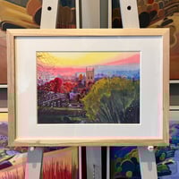 Image 1 of 'Malvern Priory Sunrise' by Antony Bridge