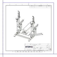 Image 3 of Powerlifting Rack da Competizione | ZPOWER