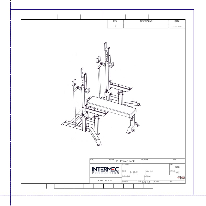 Powerlifting Rack da Competizione | ZPOWER