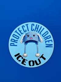Image 1 of Protect Children, ICE OUT sticker, water bottle, laptop decal, pegamina