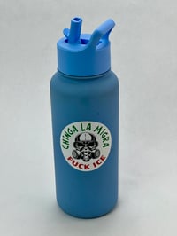 Image 3 of Chinga La Migra, FUCK ICE sticker, water bottle, laptop decal, pegamina