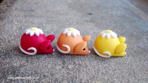 Set of 7 Rainbow Daisy Sugarmice