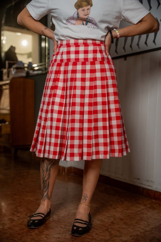 Image of Gonna picnic cotone