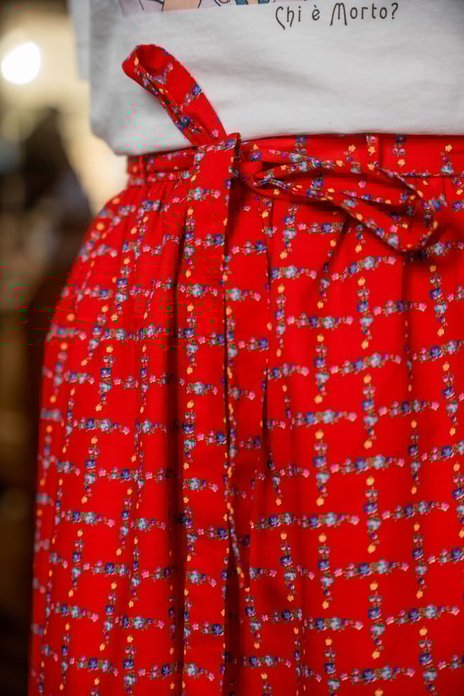 Image of Gonna lunga lunga a fiori