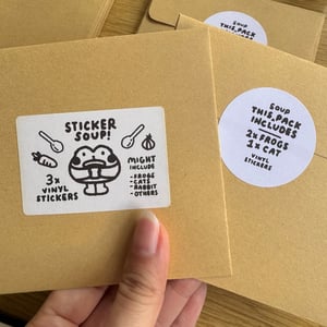 Image of Sticker Soup! Vinyl Stickers