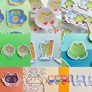 Image of Sticker Soup! Vinyl Stickers