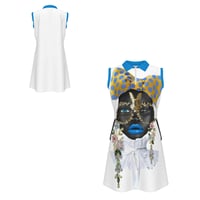 Image 2 of SUMTHIN BLUE DRESS