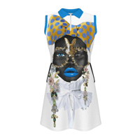 Image 1 of SUMTHIN BLUE DRESS