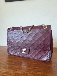 Image 1 of SAC CHANEL CLASSIQUE BORDEAUX