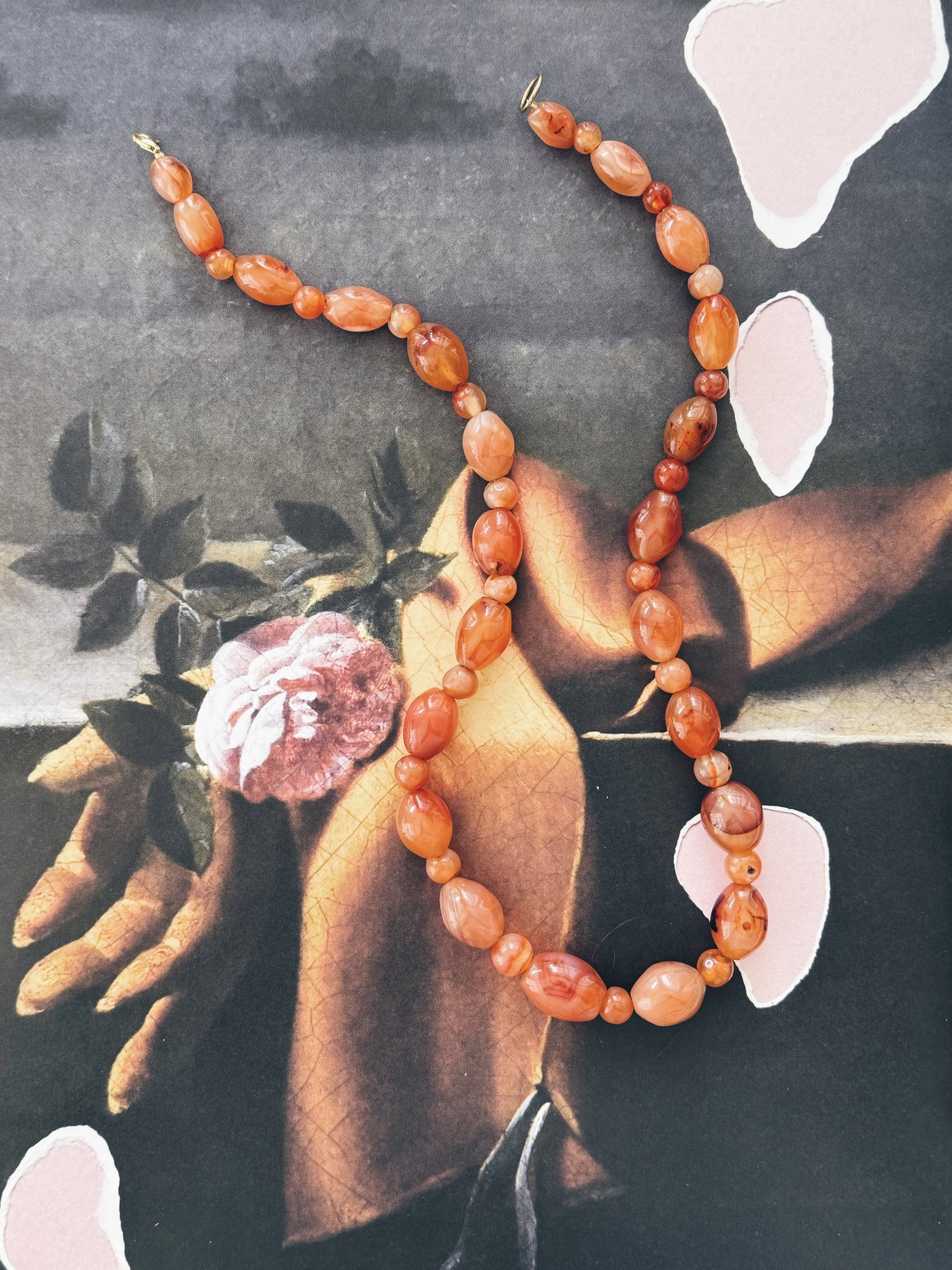 Mirabelle_ vintage halskæde fra Paris 