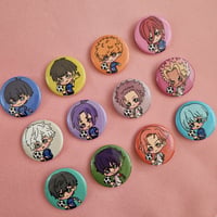 Image 2 of Blue Lock Chibi Button Badges