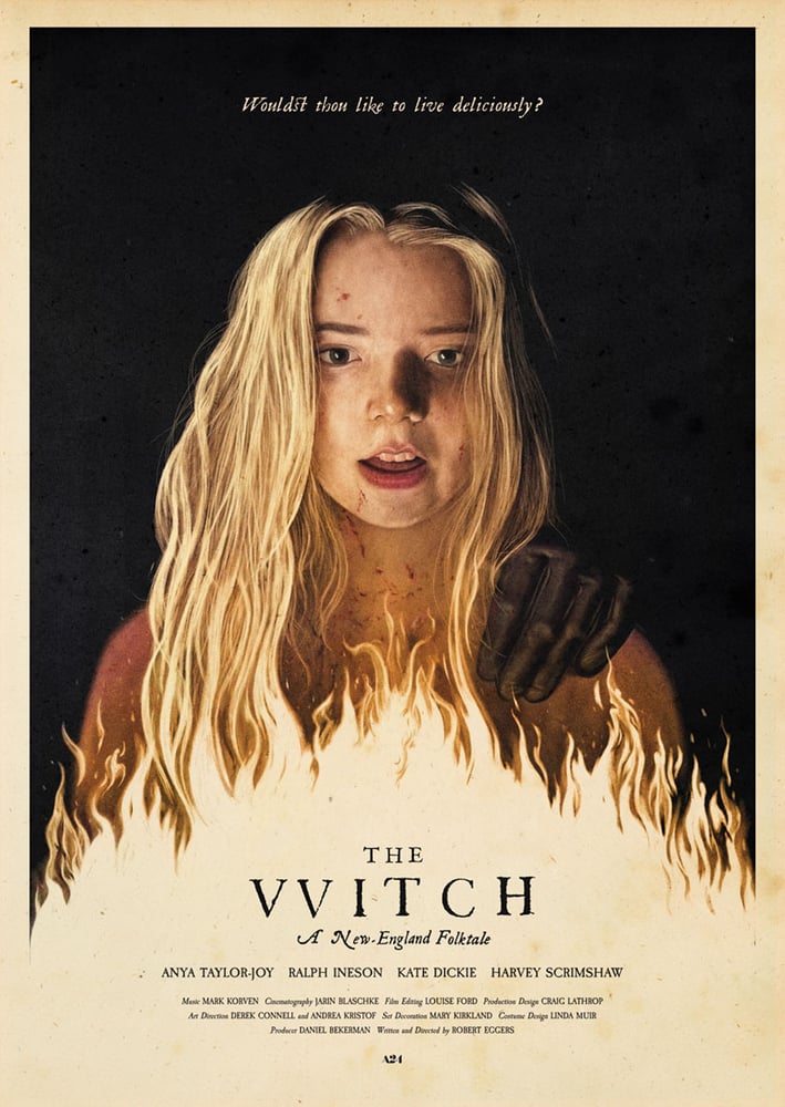 Image of THE VVITCH - Double-sided print