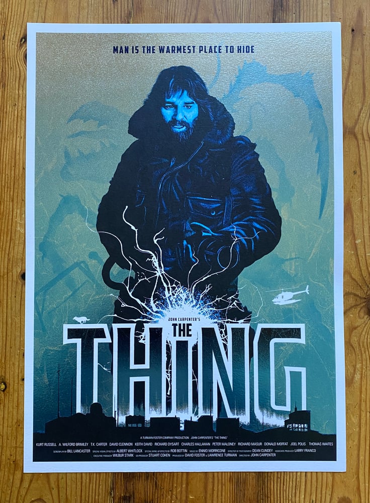 Image of THE THING - A3 Foil Edition