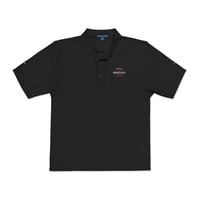 Image 1 of Embroidered "NOMADS" Polo Shirt - Classic Black Golf/Work Polo