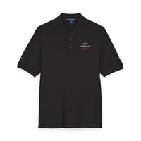 Image 2 of Embroidered "NOMADS" Polo Shirt - Classic Black Golf/Work Polo