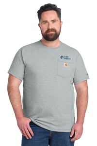 Carhartt Force Short Sleeve Heather Gray 
