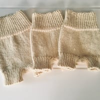 Image 1 of Wool roving diaper shorts