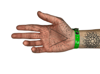 Image 3 of bracelet patient n°6