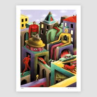 Image 2 of Matin pale sur les passages inclinés - Print limited edition