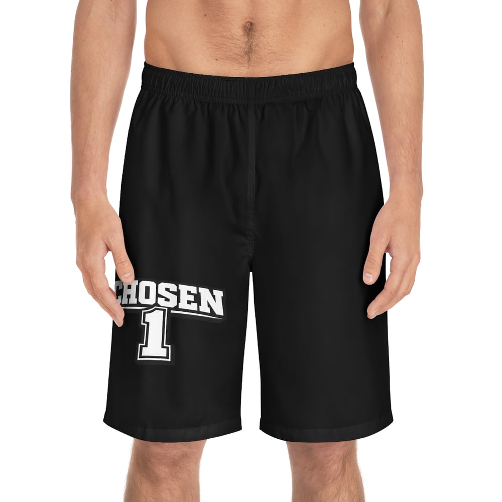 Image of Chosen 1 Board Shorts — Men's Athletic Swim Trunks