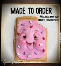 Image 1 of Made to order Strawberry or Wild Berry  pastry magnet 