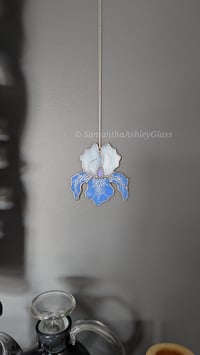 Image 1 of Iris - Blue with Painted Details 