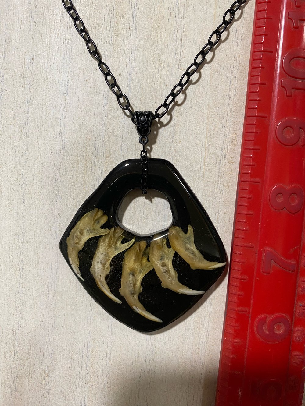 Jawbone pendant 