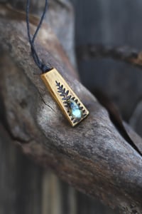 Image 1 of Collana Fossile -Labradorite-