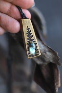 Image 4 of Collana Fossile -Labradorite-
