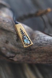 Image 3 of Collana Fossile -Labradorite-