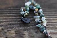 Image 4 of Collana Primavera - Abete e Agata Muschiata-